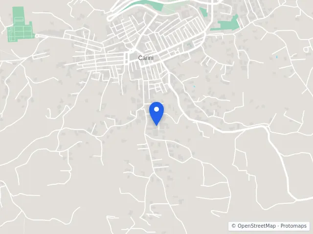 Mappa di Carini, Palermo