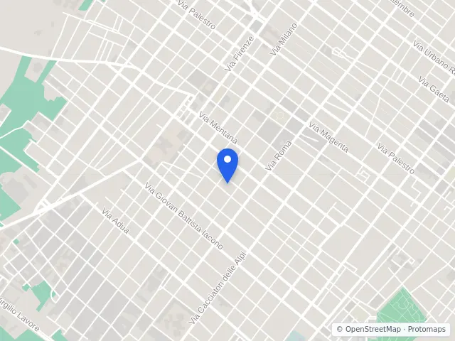 Mappa di Vittoria, Ragusa