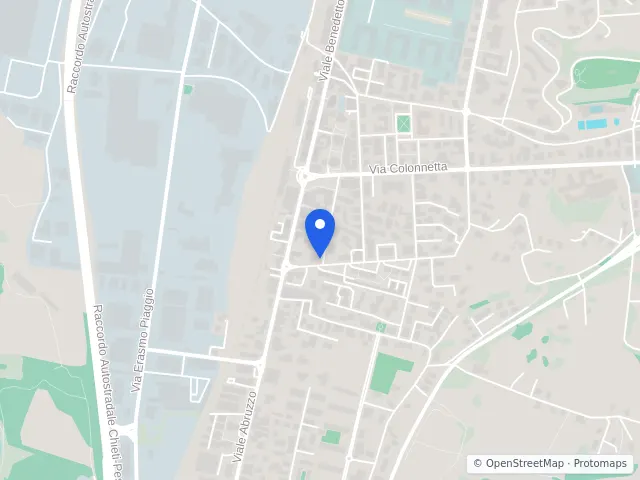 Mappa di Chieti