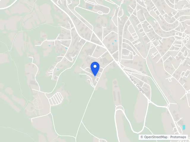 Mappa di Fiuggi, Frosinone