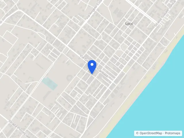 Mappa di Locri, Reggio di Calabria
