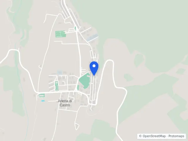 Mappa di Arlena di Castro, Viterbo