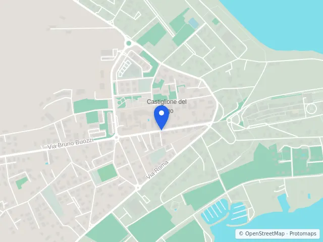 Mappa di Castiglione del Lago, Perugia