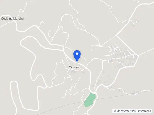 Mappa di Cerisano, Cosenza
