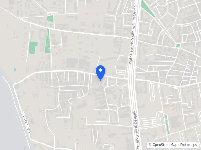 Mappa di Palermo