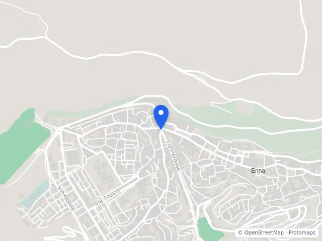 Mappa di Enna