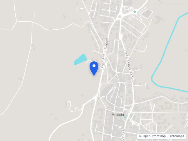 Mappa di Meldola, Forlì-Cesena