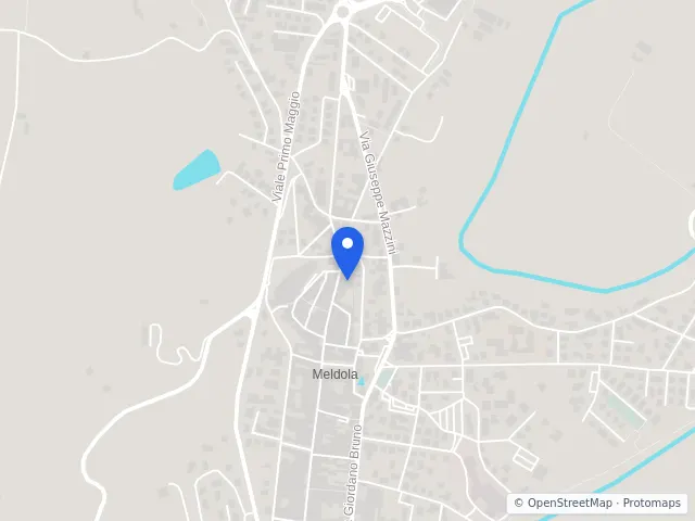 Mappa di Meldola, Forlì-Cesena