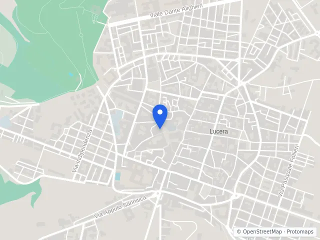 Mappa di Lucera, Foggia