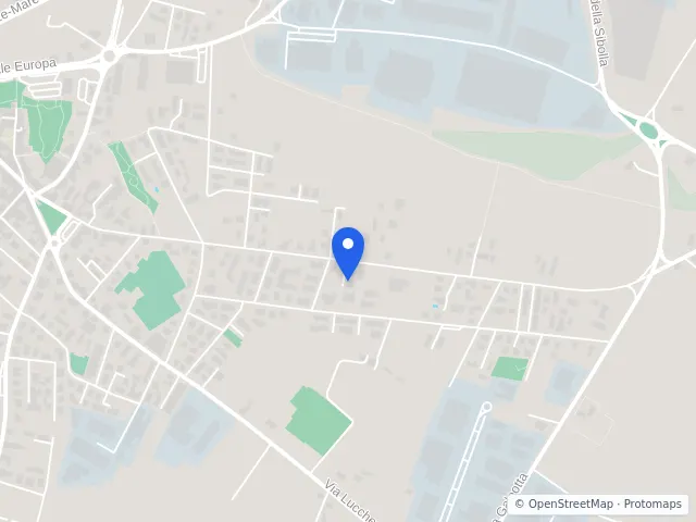 Mappa di Altopascio, Lucca