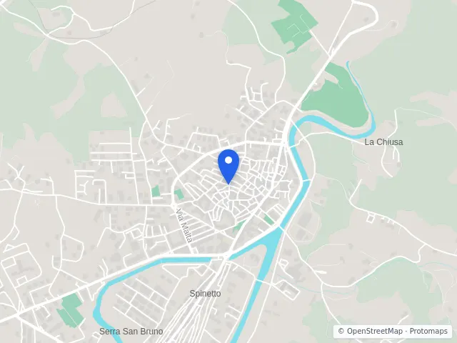Mappa di Serra San Bruno, Vibo Valentia