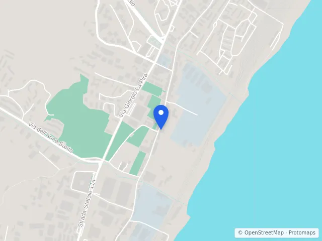 Mappa di Messina