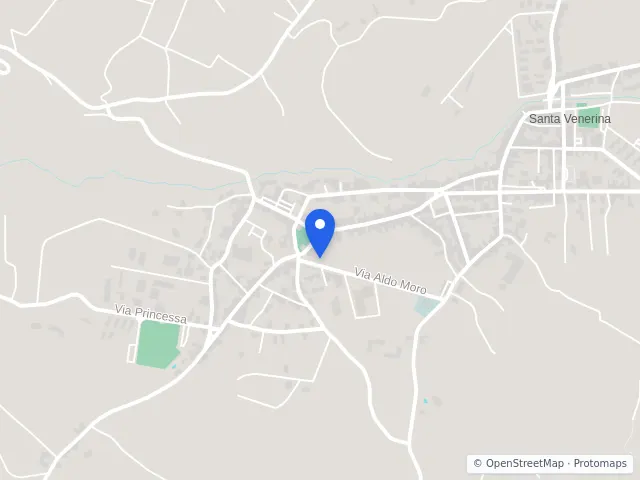 Mappa di Santa Venerina, Catania