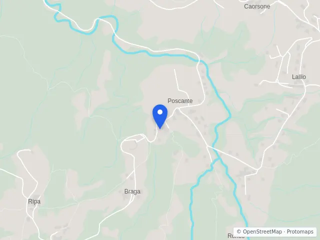 Mappa di Zogno, Bergamo
