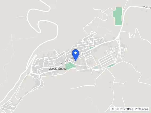 Mappa di Licodia Eubea, Catania