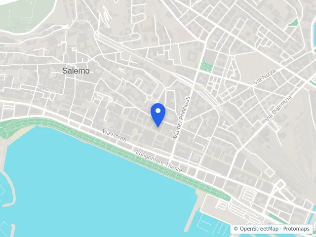 Mappa di Bellizzi, Salerno