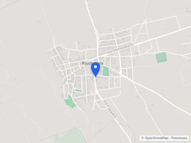 Mappa di Roccaforzata, Taranto