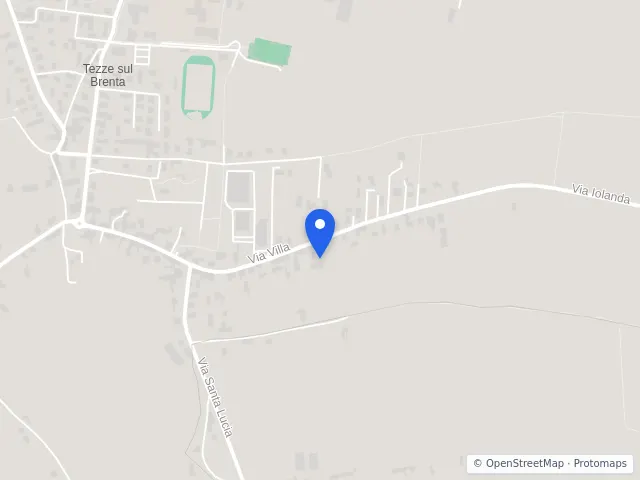 Mappa di Tezze sul Brenta, Vicenza