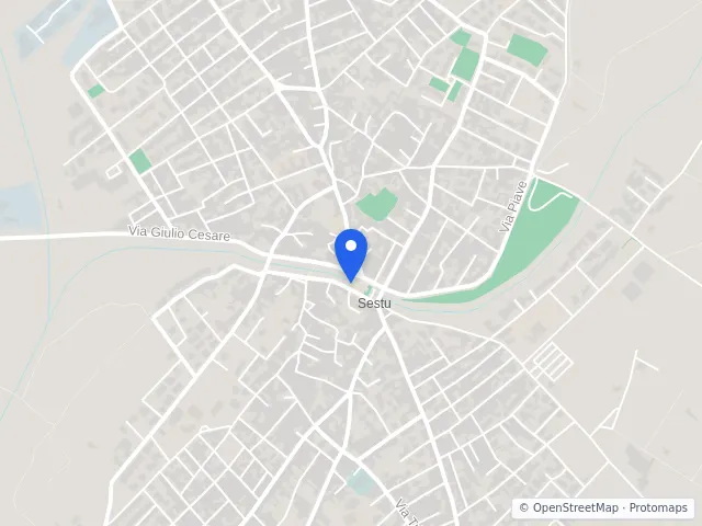 Mappa di Sestu, Cagliari