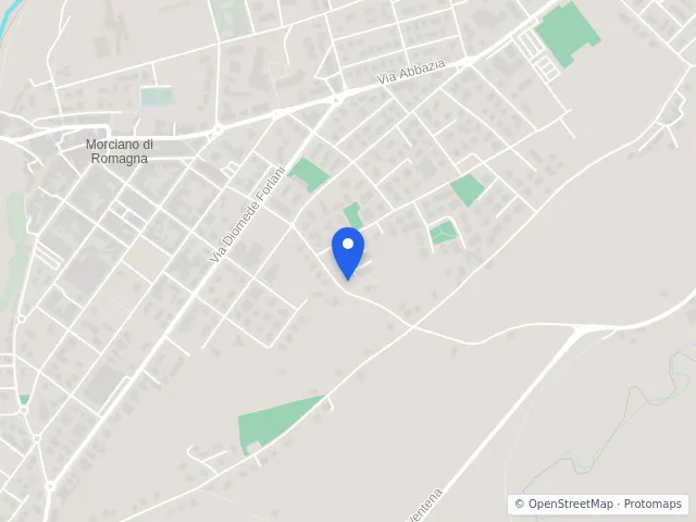 Mappa di Morciano di Romagna, Rimini