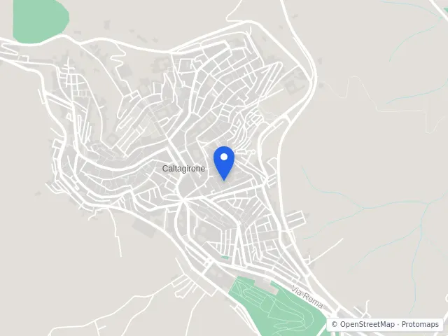Mappa di Caltagirone, Catania