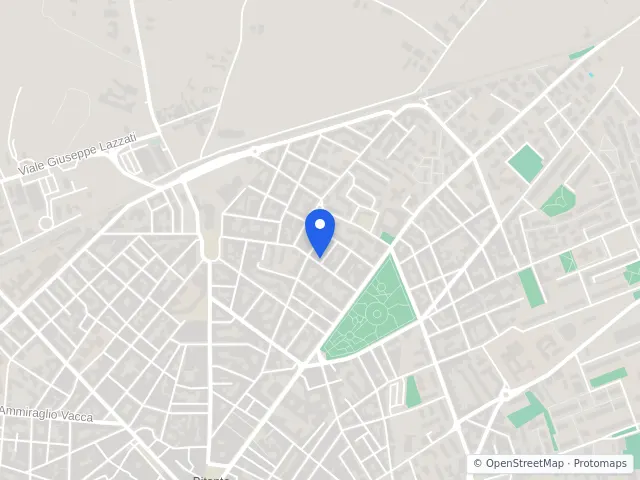 Mappa di Bitonto, Bari