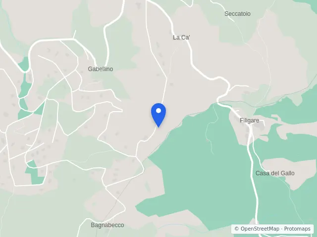 Mappa di Monghidoro, Bologna