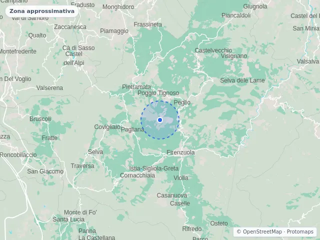 Mappa di Firenzuola, Firenze