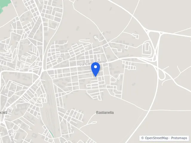 Mappa di Canicattì, Agrigento
