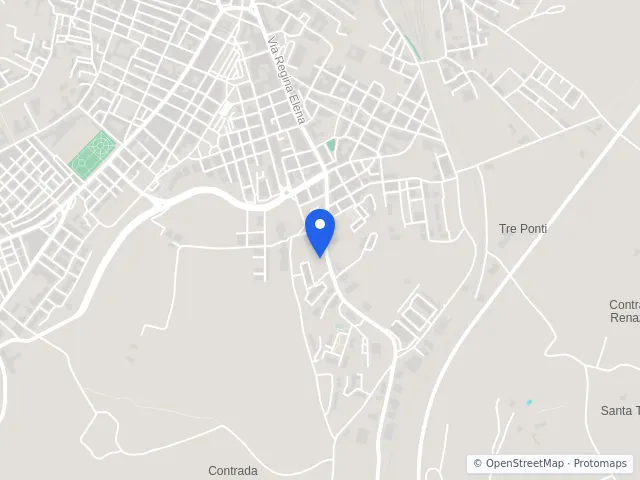 Mappa di Canicattì, Agrigento