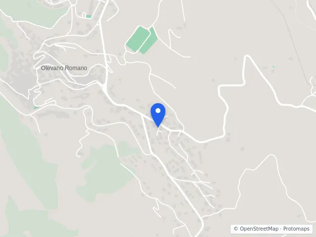 Mappa di Olevano Romano, Roma