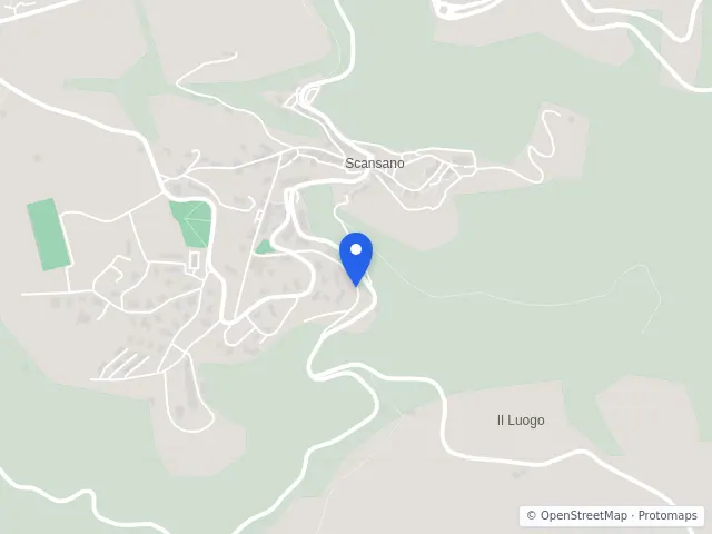 Mappa di Scansano, Grosseto