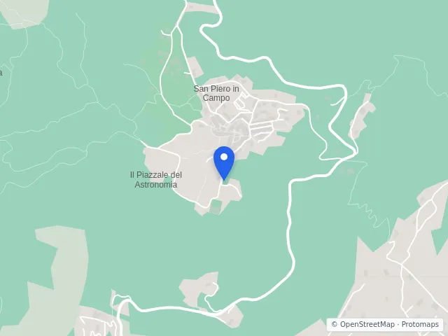 Mappa di Campo nell'Elba, Livorno