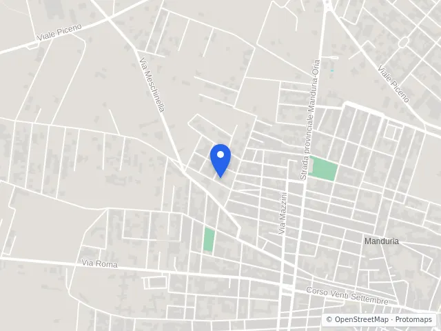 Mappa di Manduria, Taranto