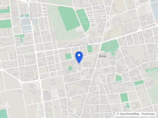 Mappa di Desio, Monza e della Brianza