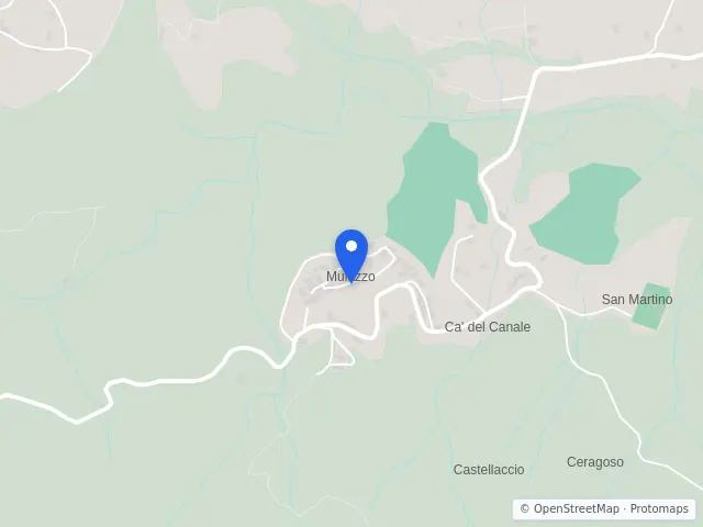 Mappa di Mulazzo, Massa-Carrara