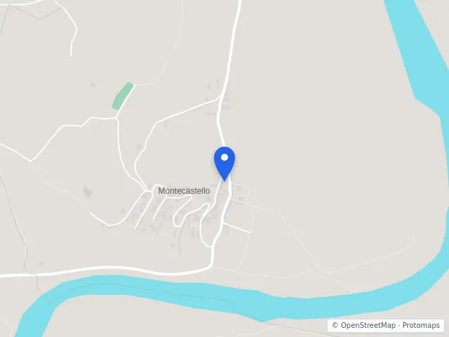 Mappa di Montecastello, Alessandria