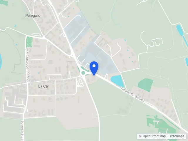 Mappa di Arcore, Monza e della Brianza