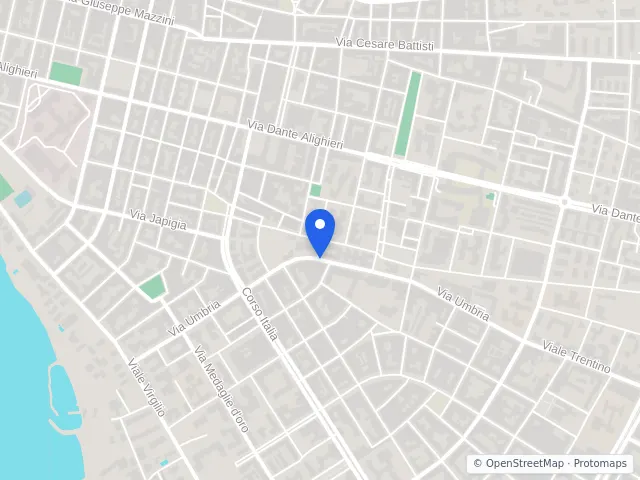 Mappa di Taranto