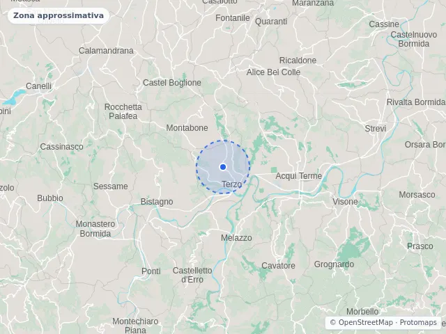 Mappa di Terzo, Alessandria