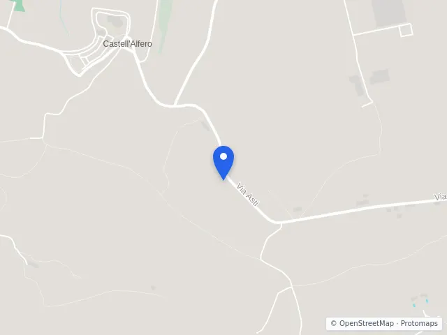 Mappa di Castell'Alfero, Asti