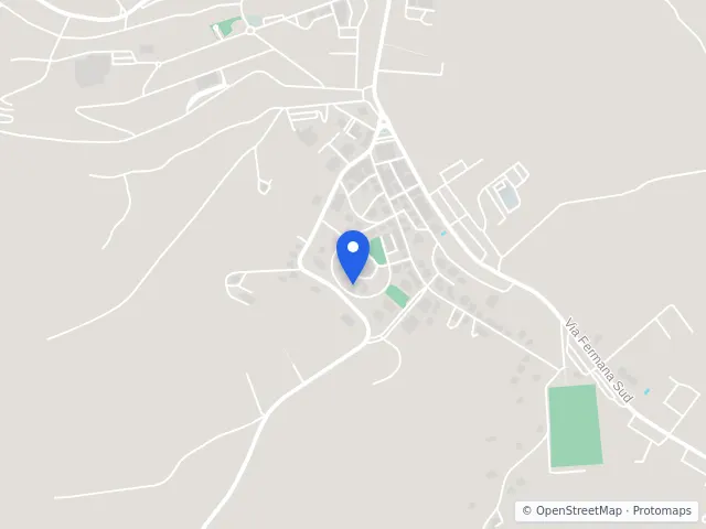 Mappa di Montegranaro, Fermo