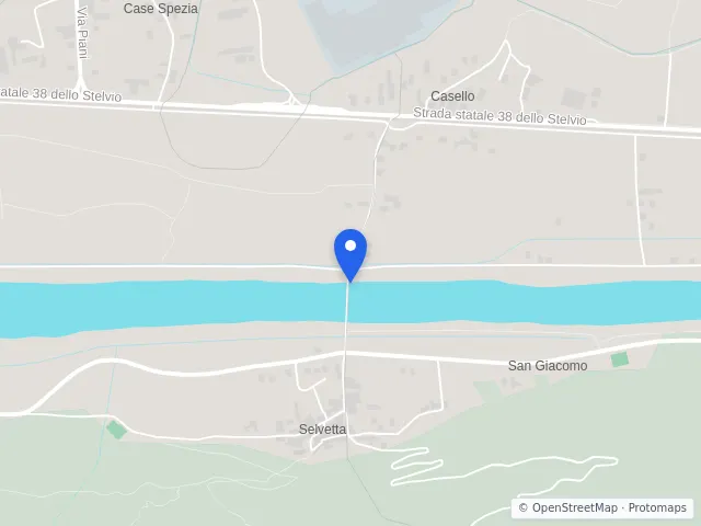 Mappa di Forcola, Sondrio