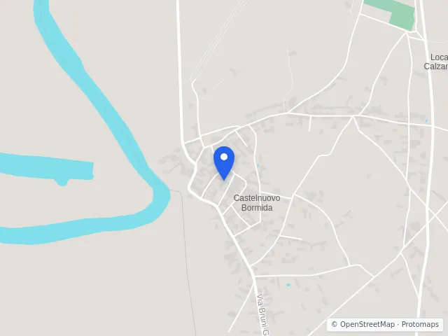 Mappa di Castelnuovo Bormida, Alessandria