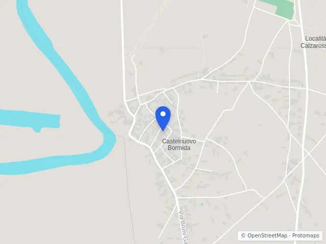Mappa di Castelnuovo Bormida, Alessandria