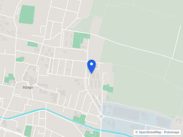 Mappa di Inzago, Milano