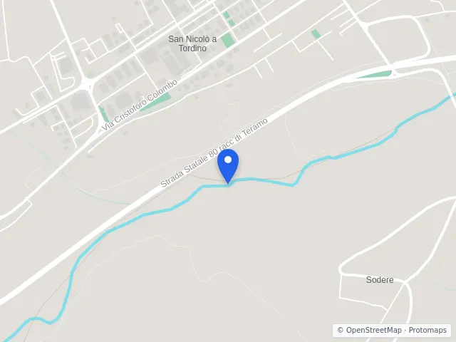 Mappa di Teramo