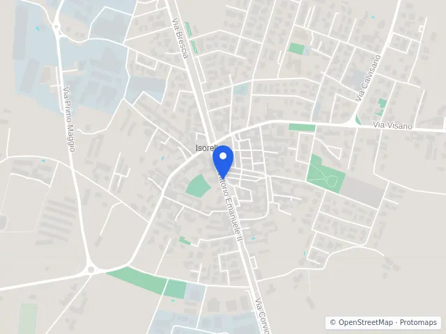Mappa di Isorella, Brescia