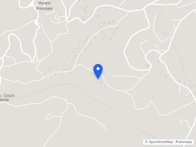 Mappa di Marano Principato, Cosenza
