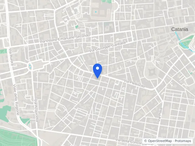 Mappa di Catania